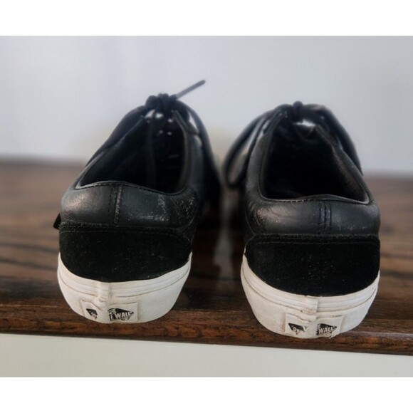 Pre-Owned Vans Era Shoes Leather Suede Check Low Top Sneakers-Size 5.5 - Picture 12 of 14